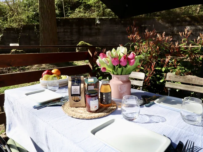 Woody Lodge · La terrasse