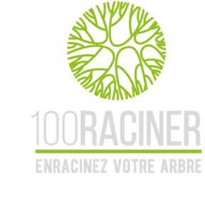 Logo de l'association 100RACINER pour une forêt durable près de Dinant