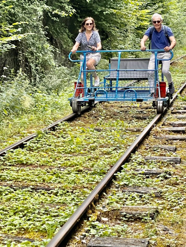 Les draisines de la Moulignée - Rail Bike Moulignee