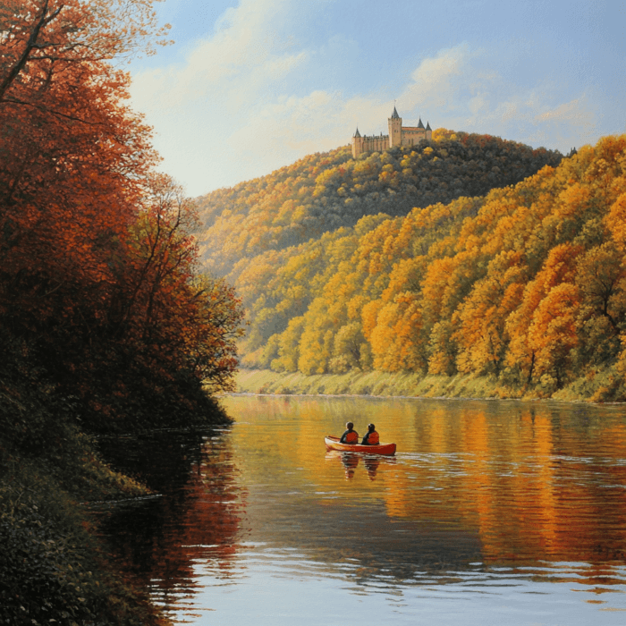 Explore Meuse proche des maisons du Bonsoy