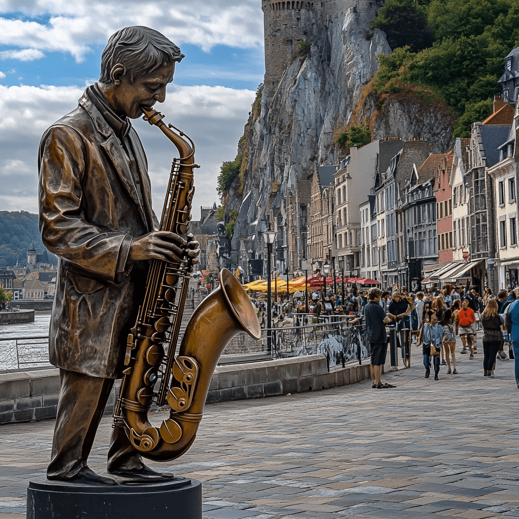 Adolphe Sax Dinant proche du Domaine du Bonsoy