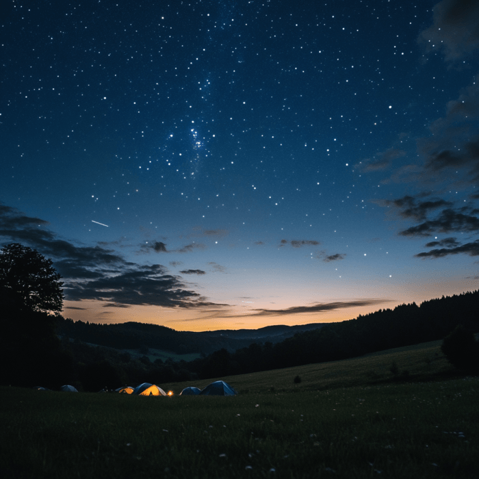 Ciel lunaire dans le domaine du Bonsoy