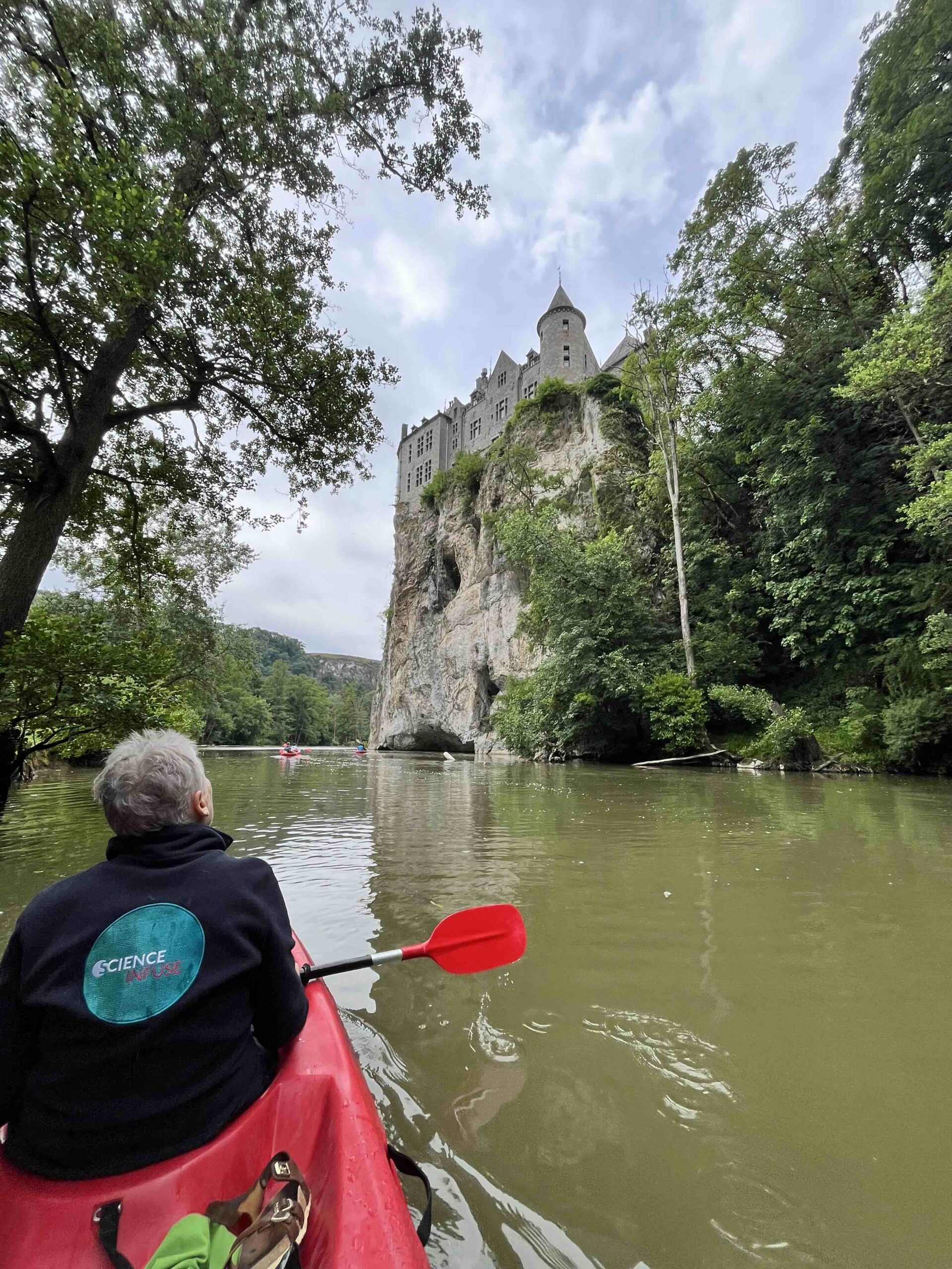 Kayak sur la lesse
