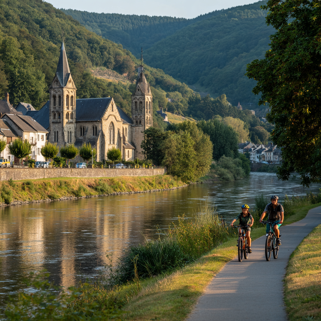 vélo à Hastière vers Dinant
