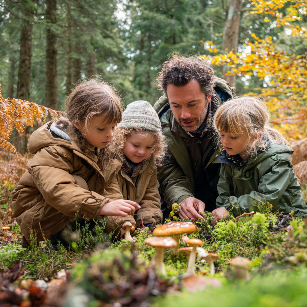 journée en foret pour les champignons proche du Bonsoy