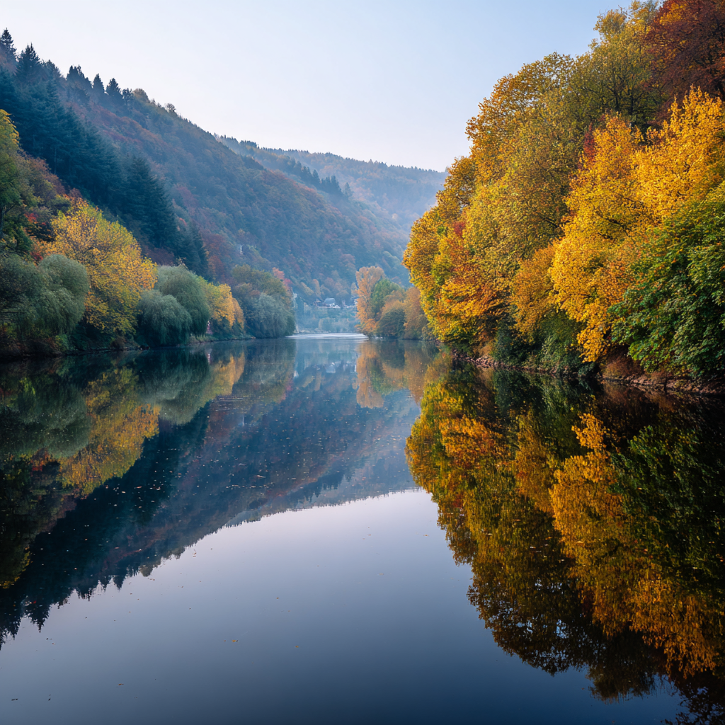 Automne dans le domaine du Bonsoy