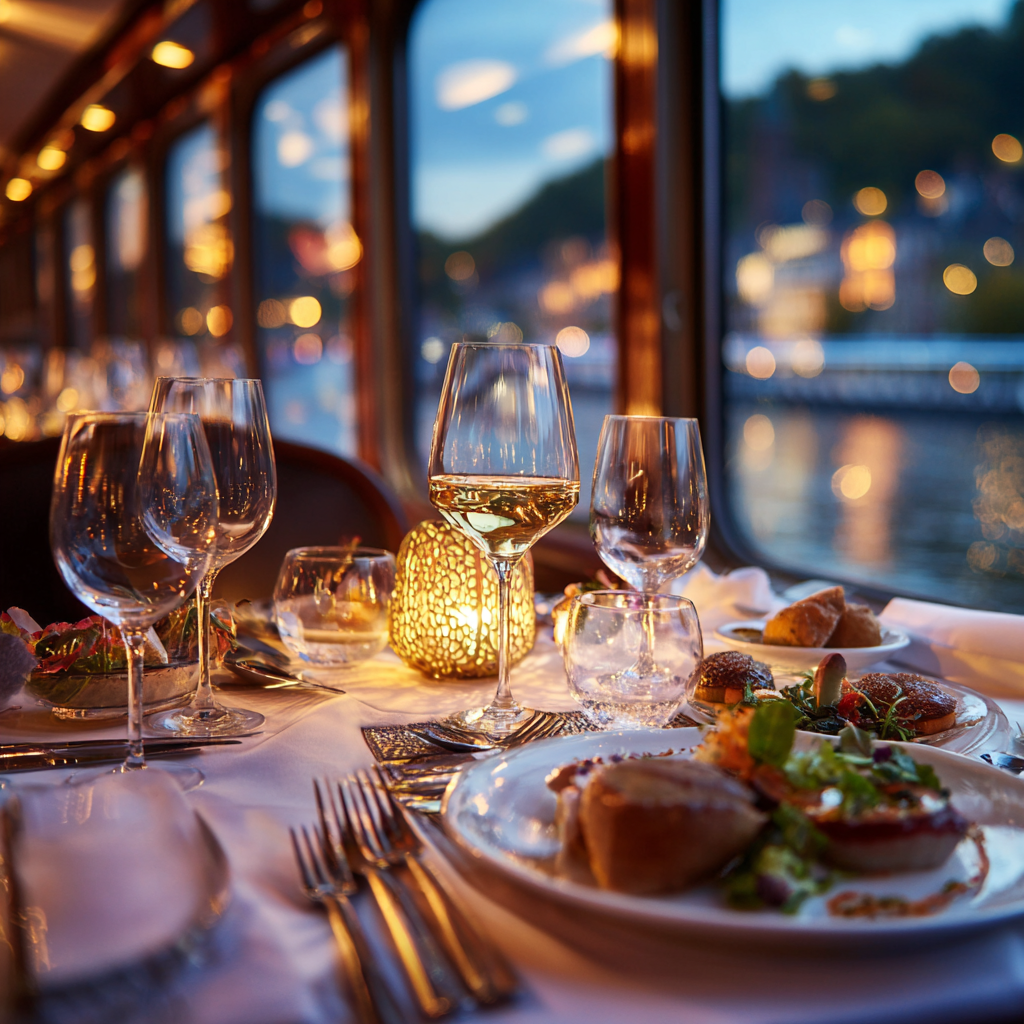 Gastronomie au domaine du Bonsoy non loin de Dinant