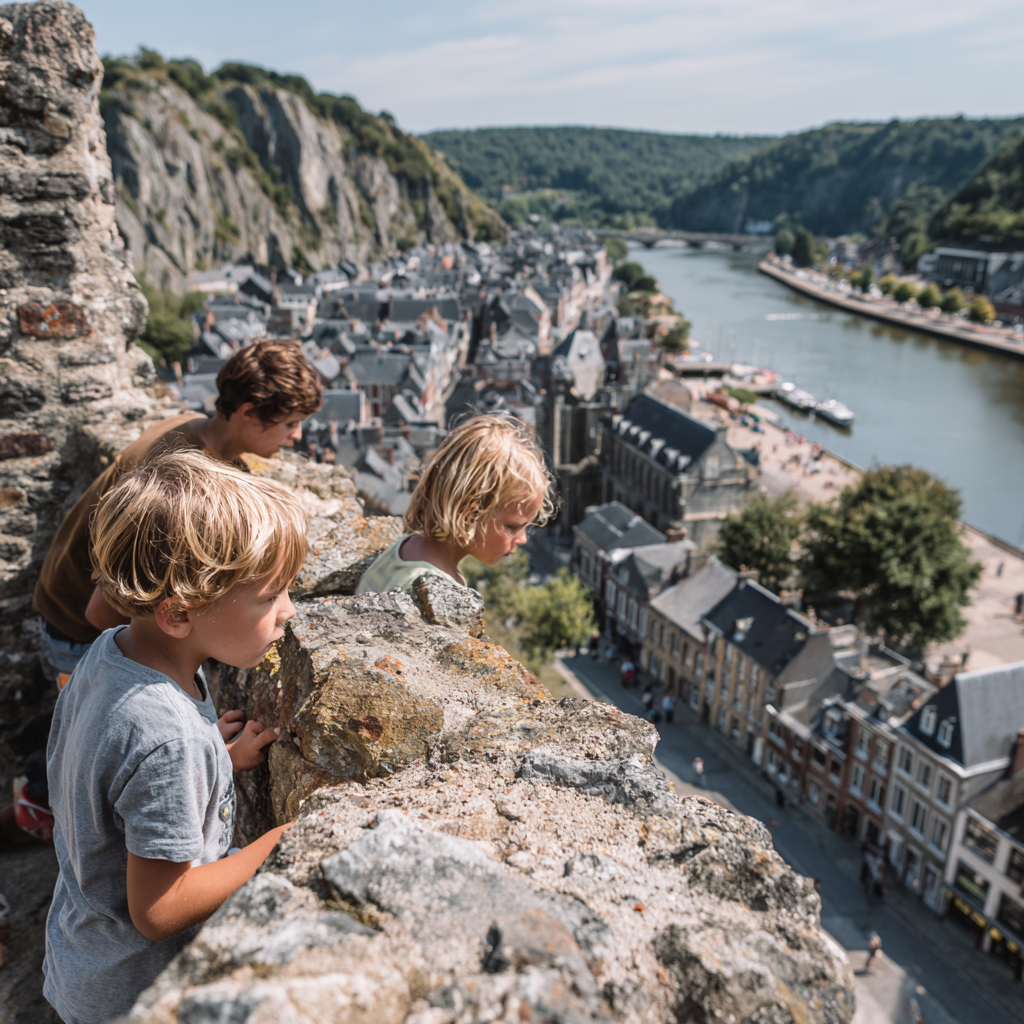 Journée en Famille à Dinant proche du Bonsoy et de la Lesse