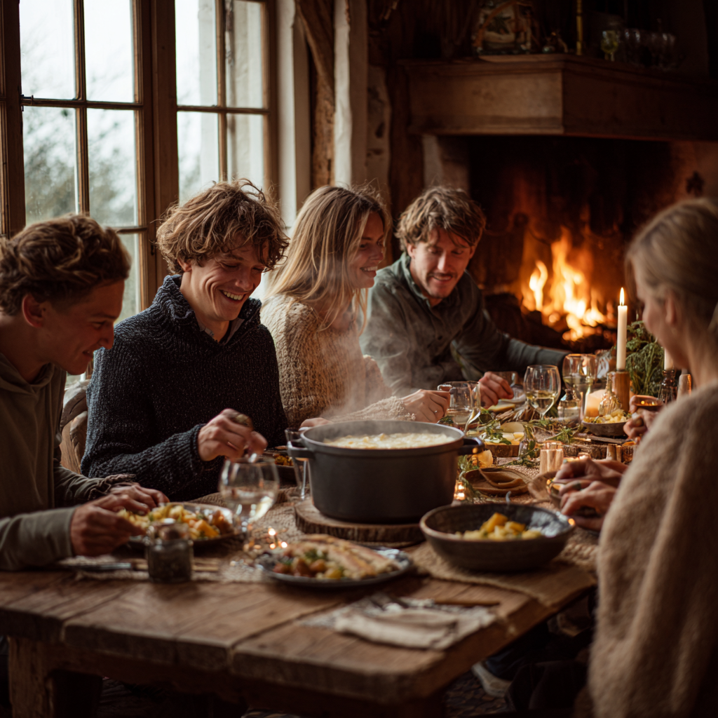 gastronomie au domaine du Bonsoy à hastière