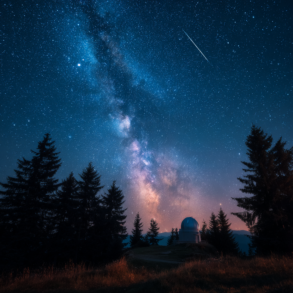 le ciel des Ardennes proche des Bungalows du Bonsoy