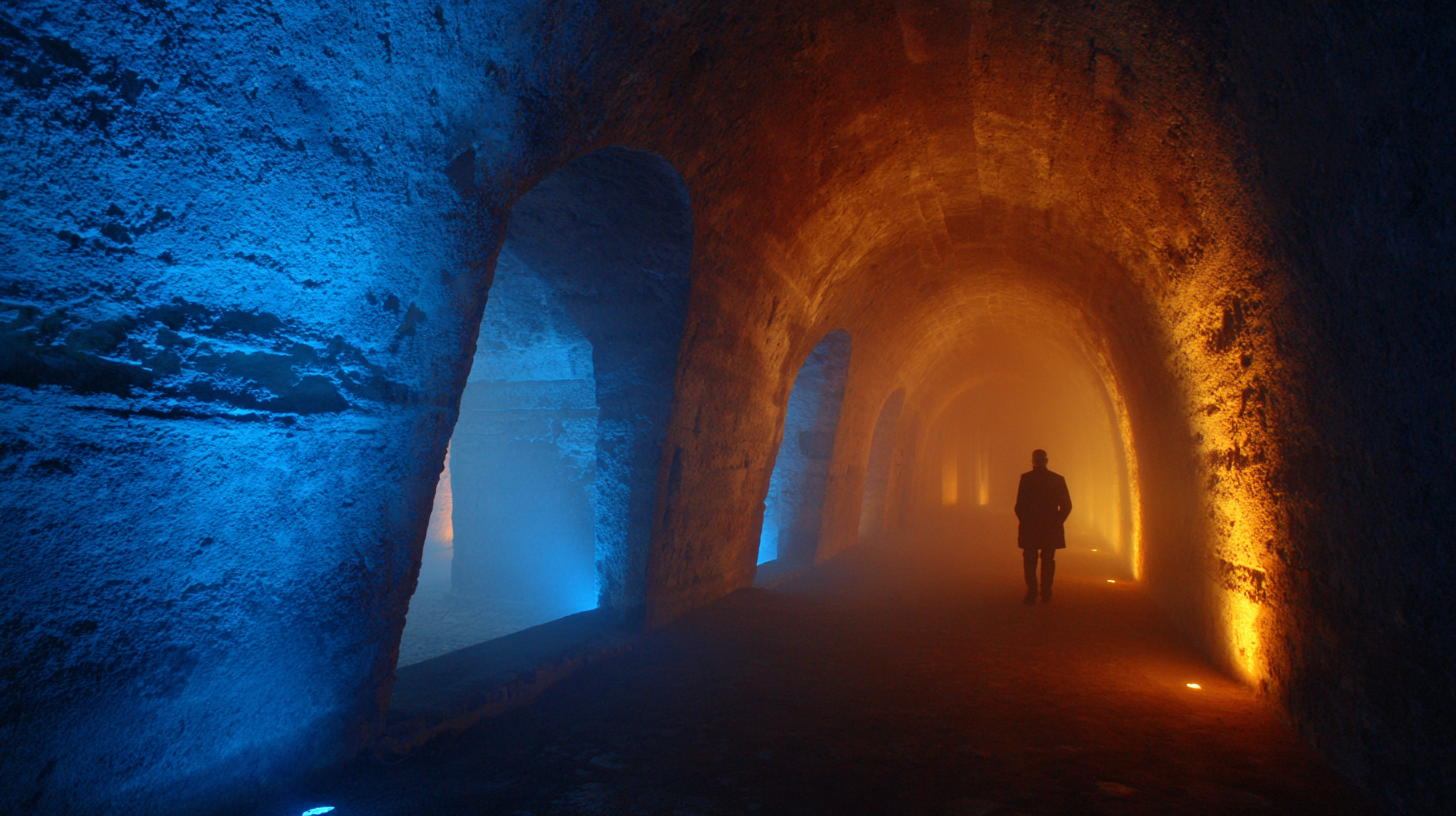 Galeries souterraines de la Citadelle de Namur en visite sons et lumières