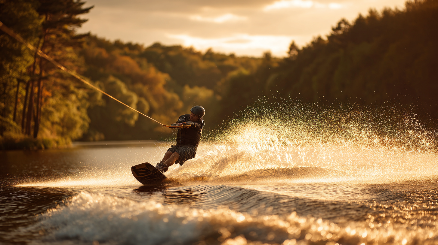 Téléski nautique et wakeboard aux Lacs de l'Eau d'Heure
